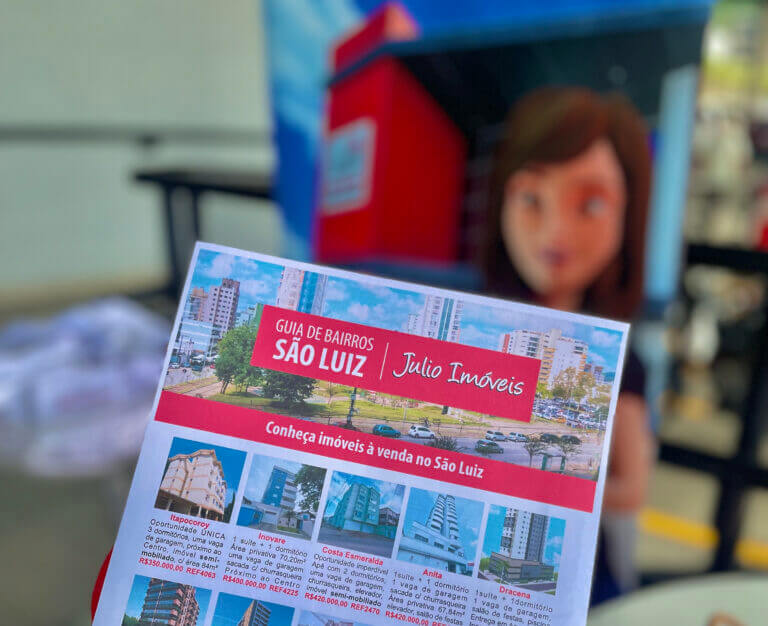 Hoje é dia de Julio Imóveis nos bairros